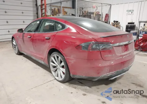 2014 Tesla Model S P85 z USA, uszkodzony, nr VIN 5YJSA1H16EFP39763